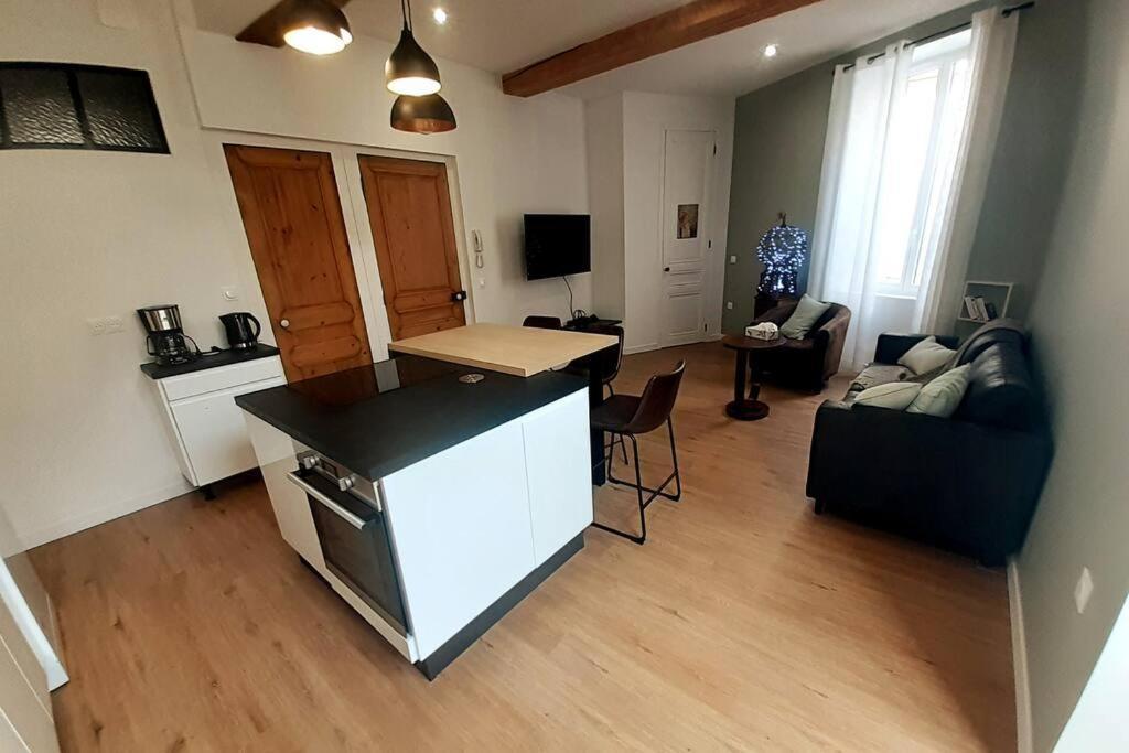 Classe 4 Etoiles - Cybele - Centre Ville 2 Chambres, Cour Privative Et Garage เวียน ภายนอก รูปภาพ